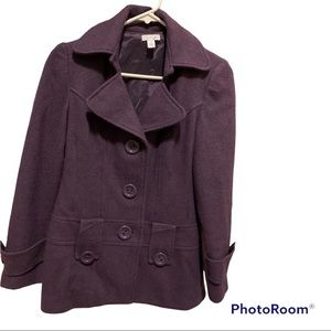 Junior Coat Purple Size PS.